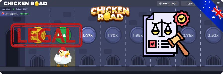 ChickenRoadgameAustralia Legal by all rules